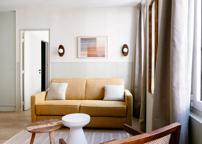 Apartament Babylon Popincourt Paryż